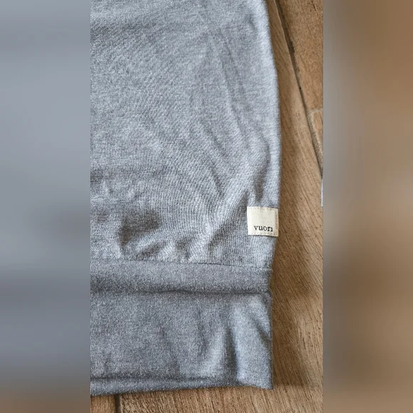 Vuori Smoke Blue Daydream Crew Sweatshirt - Picture 6 of 8